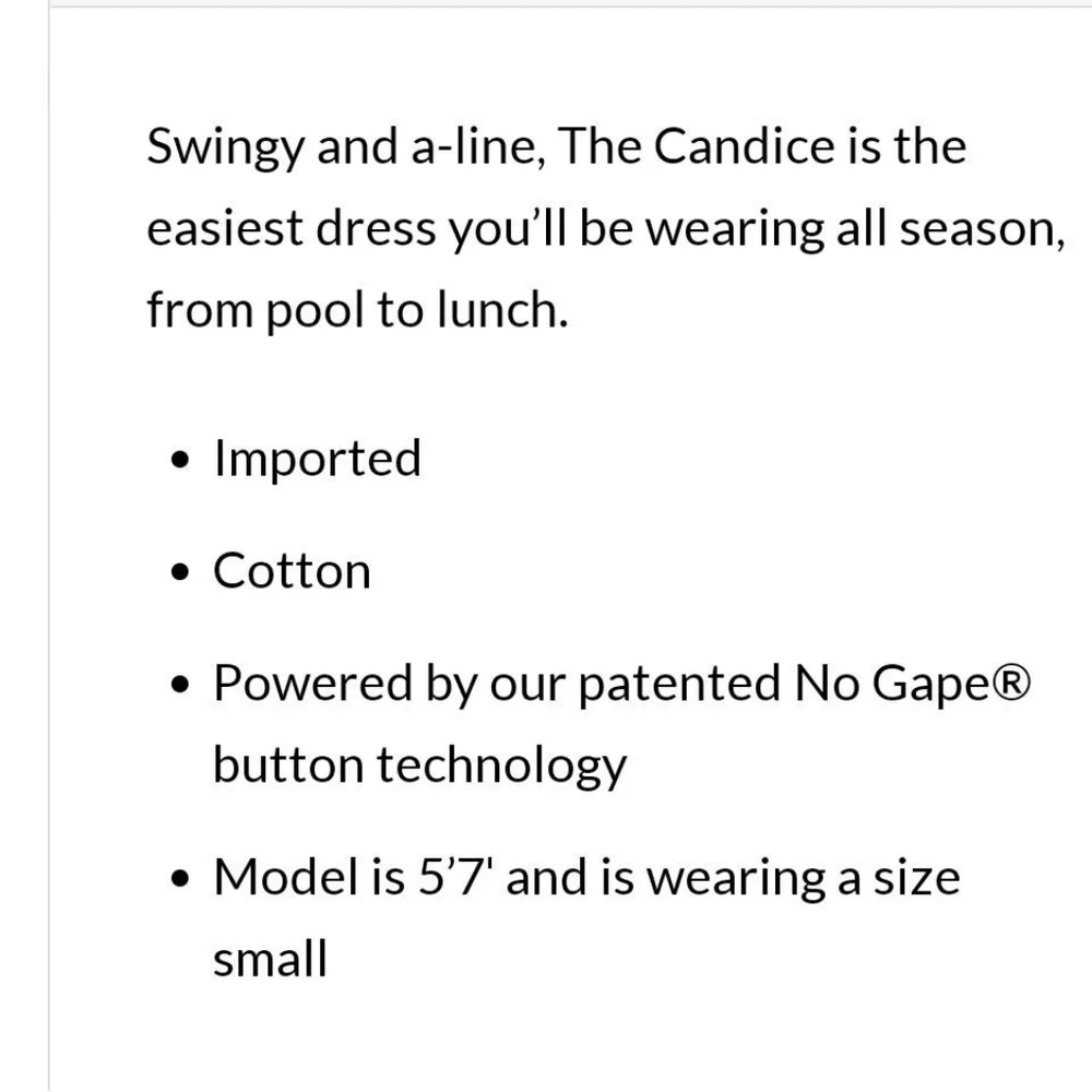 NWT The Shirt by Rochelle Behrens the Candice floral dress in soft blue ditsy - Picture 8 of 8